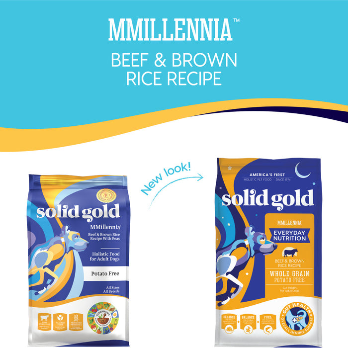 Solid Gold MMillenia Beef & Brown Rice Dry Dog Food