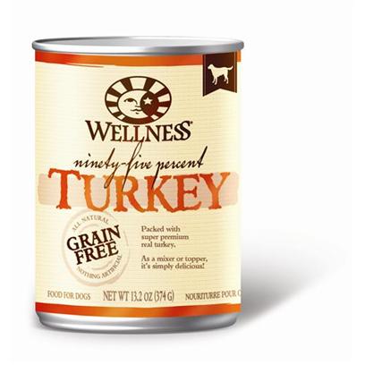 Wellness 95% Turkey Canned Dog Food