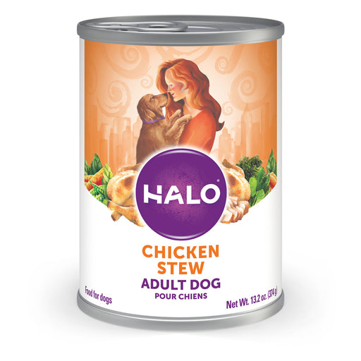 Halo Holistic Adult Chicken Stew Canned Dog Food