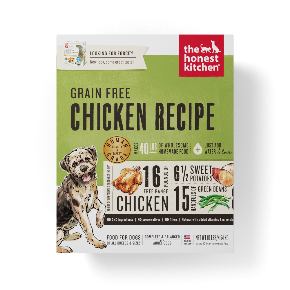 The Honest Kitchen Grain Free Chicken Recipe Dehydrated Dog Food