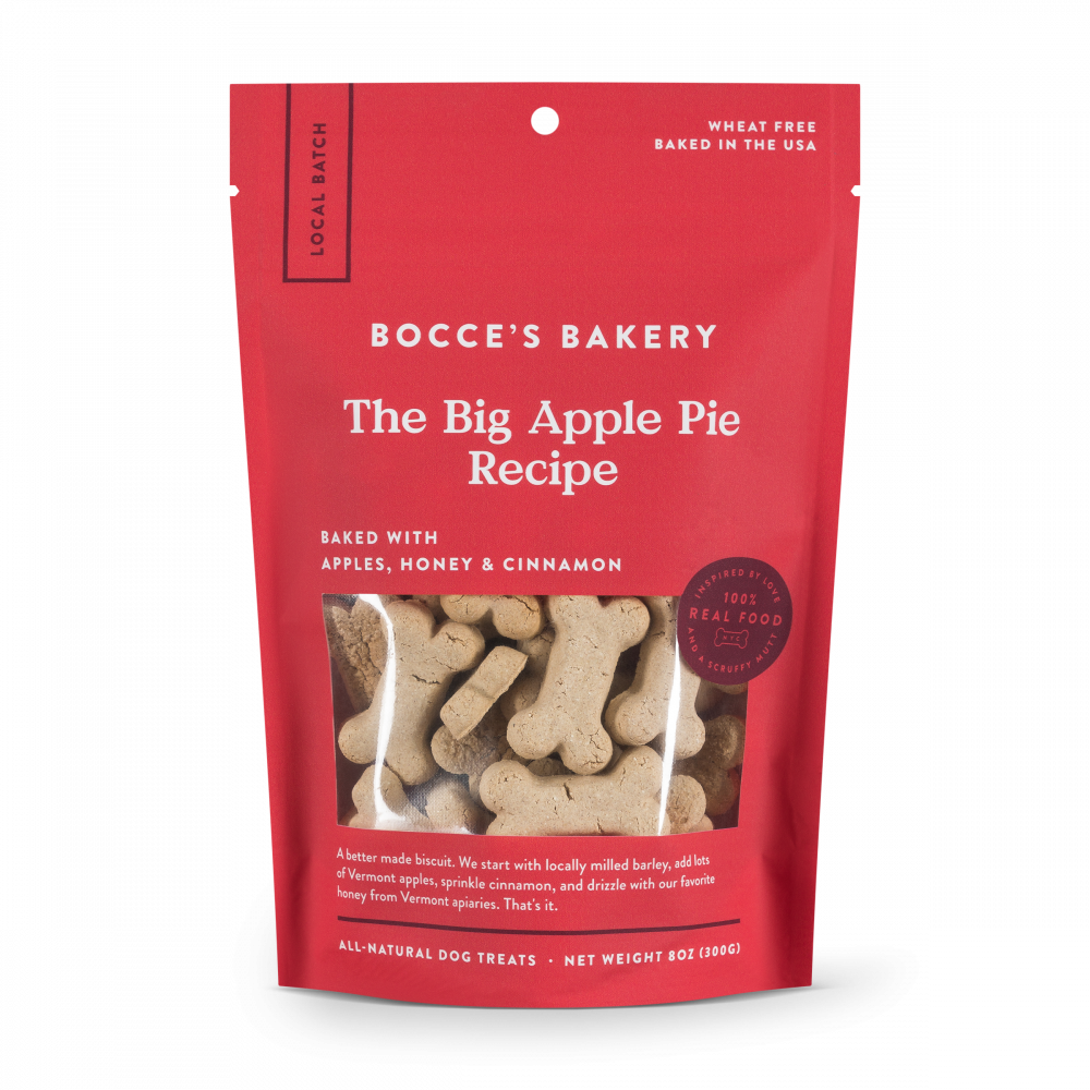 Bocce's Bakery The Big Apple Pie All Natural Dog Biscuits