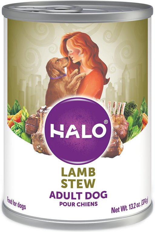 Halo Holistic Adult Lamb Stew Canned Dog Food