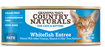 Grandma Mae's Country Naturals Whitefish Entree Pate Canned Wet Food For Cats 2.8oz/24
