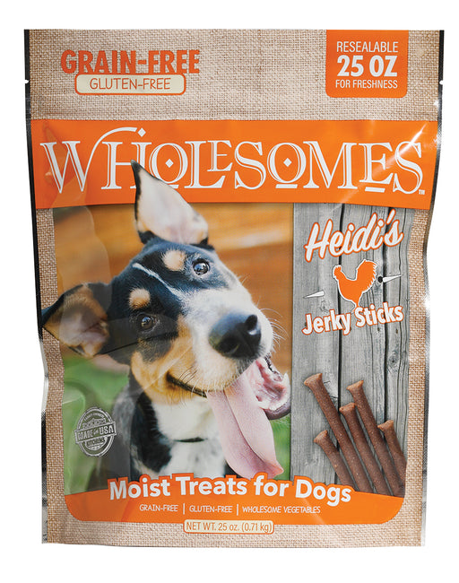 SPORTMiX Wholesomes Heidi's Jerky Sticks Moist Dog Treats