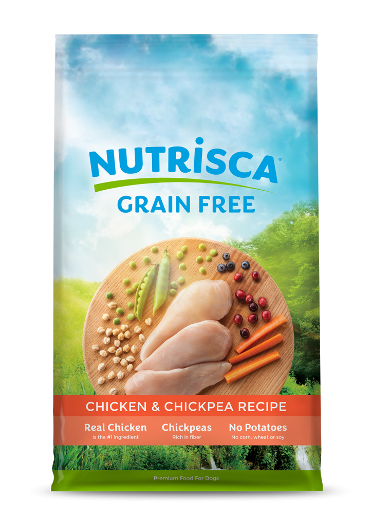 NUTRISCA Grain Free Chicken and Chickpea Recipe Dry Dog Food