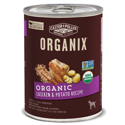 Castor and Pollux Organix Chicken And Potato Formula Canned Dog Food