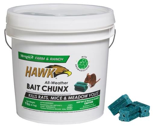 Motomco Hawk All-Weather Bait Chunx