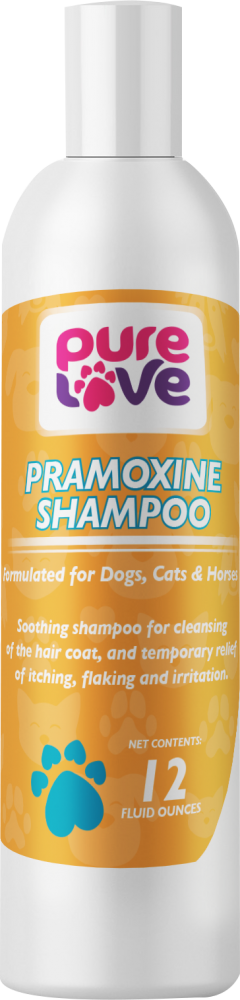 Pure Love Pramoxine Shampoo for Dogs and Cats