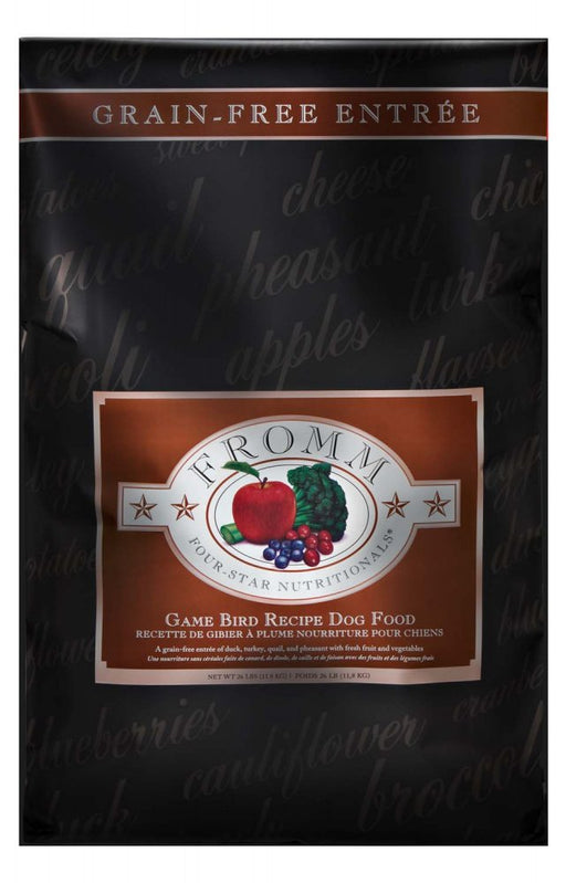 Fromm Four Star Grain Free Game Bird Recipe Dry Dog Food