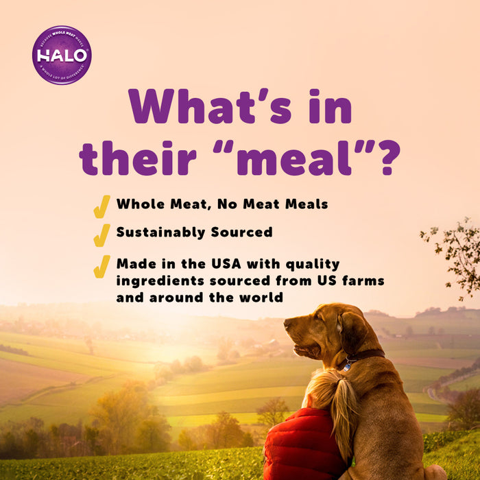 Halo Adult Grain Free Holistic Surf & Turf Recipe Dry Dog Food