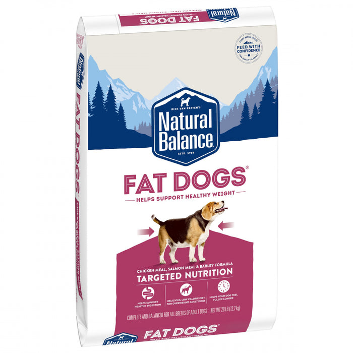 Natural Balance Targeted Nutrition Fat Dogs Recipe Dry Dog Food