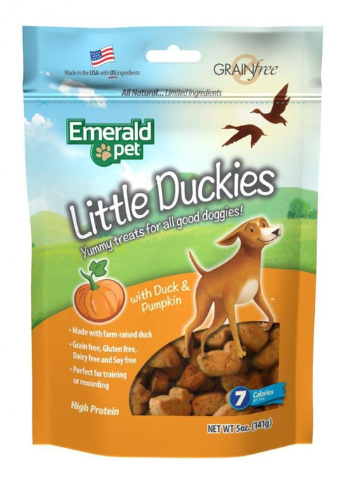 Emerald Pet Little Duckies Pumpkin Dog Treats