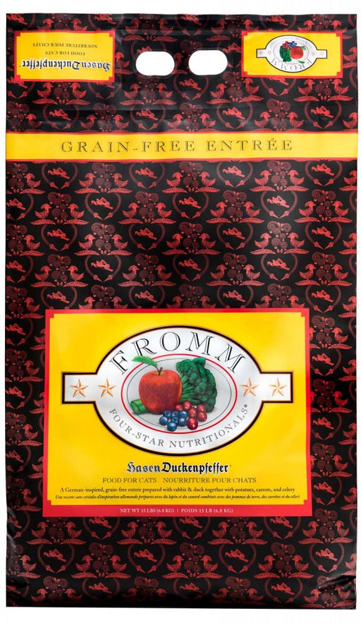 Fromm Four Star Grain Free Adult Hasen Duckenpfeffer® Recipe Dry Cat Food
