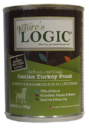 Nature's Logic Canine Grain Free Turkey Feast Canned Dog Food