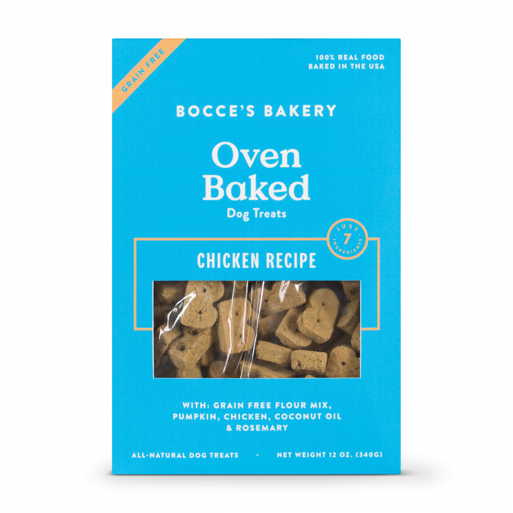 Bocce's Bakery Grain Free Chicken Dog Biscuits
