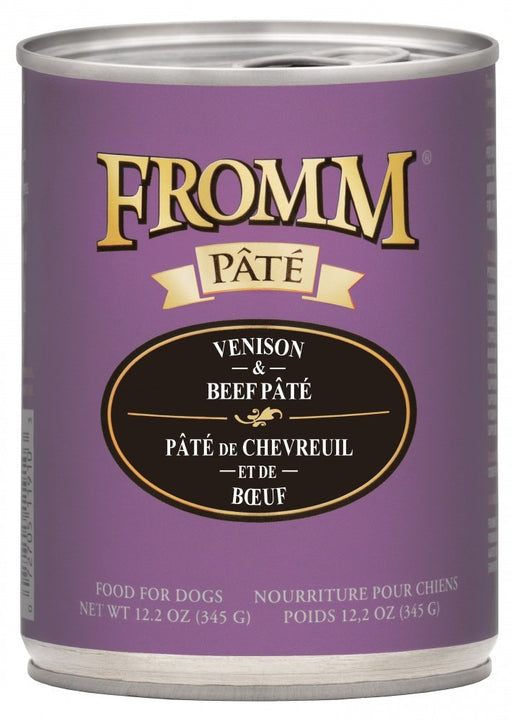 Fromm Canned Venison & Beef Pâte Dog Food