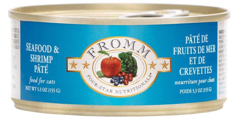 Fromm Four Star Canned Seafood & Shrimp Pâte Cat Food