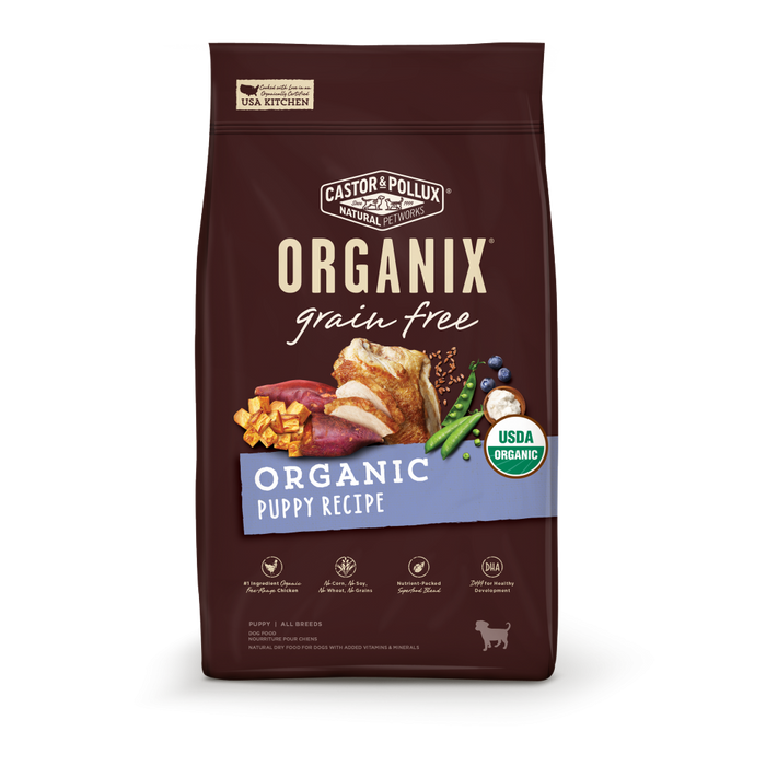 Castor and Pollux Organix Grain Free Organic Puppy Dry Dog Food