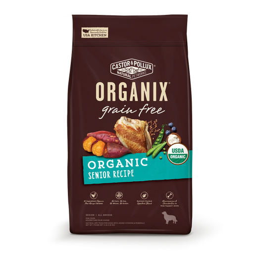 Castor and Pollux Organix Grain Free Organic Senior Dry Dog Food