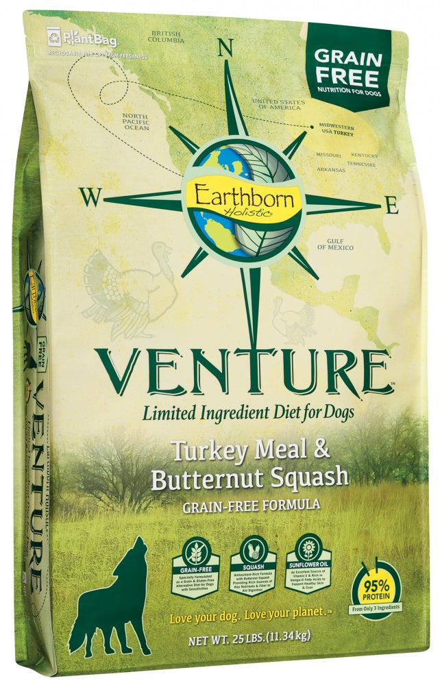 Venture Grain Free Turkey Meal and Butternut Squash Dry Dog Food