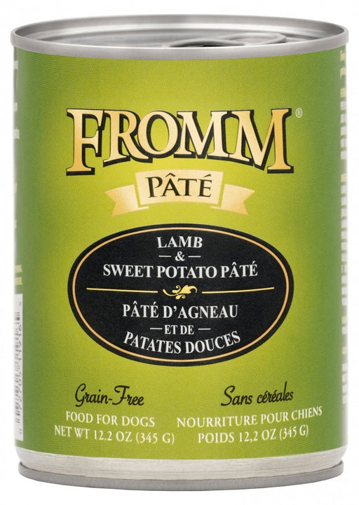 Fromm Grain Free Canned Lamb & Sweet Potato Pâte Dog Food