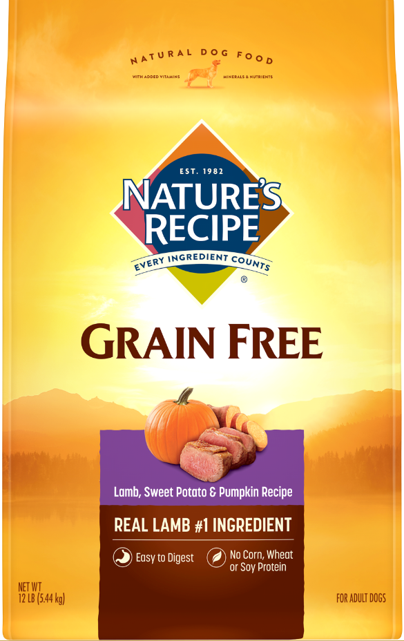 Nature's recipe grain sales free dry dog food