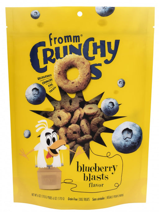 Fromm Grain Free Crunchy Os® Blueberry Blasts Flavor 6oz Bag of Dog Treats