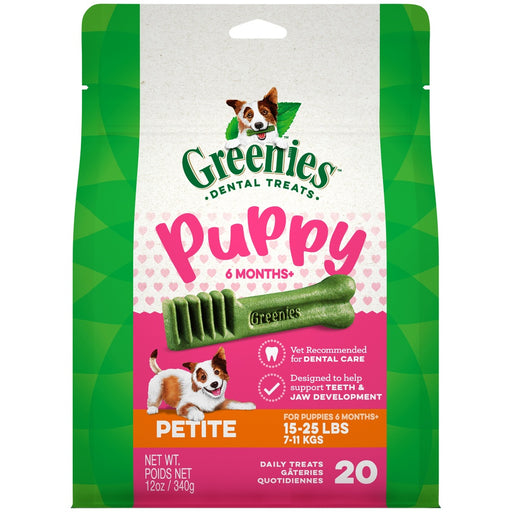 Greenies 6+ Months Puppy Petite Dental Dog Treats