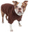 Pet Life Fashion Plush Cotton Hooded Brown Dog Sweater