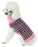 Pet Life Harmonious Dual Color Pink & Navy Blue Weaved Heavy Cable Knitted Dog Sweater