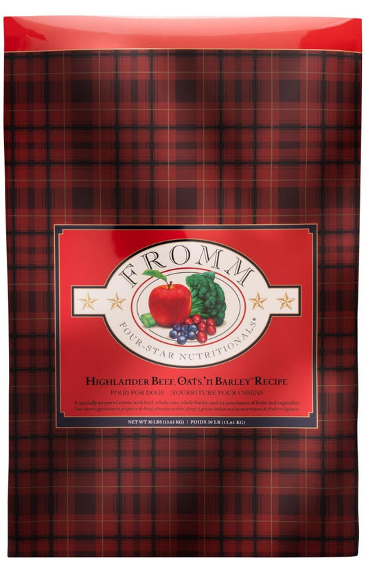 Fromm Four Star Highlander Beef, Oats, 'n Barley® Recipe Dry Dog Food
