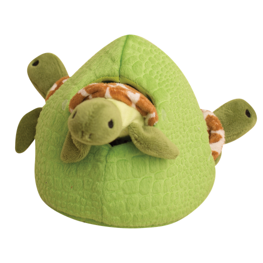 Snugarooz Hide & Seek Turtle Reef Interactive Dog Toy
