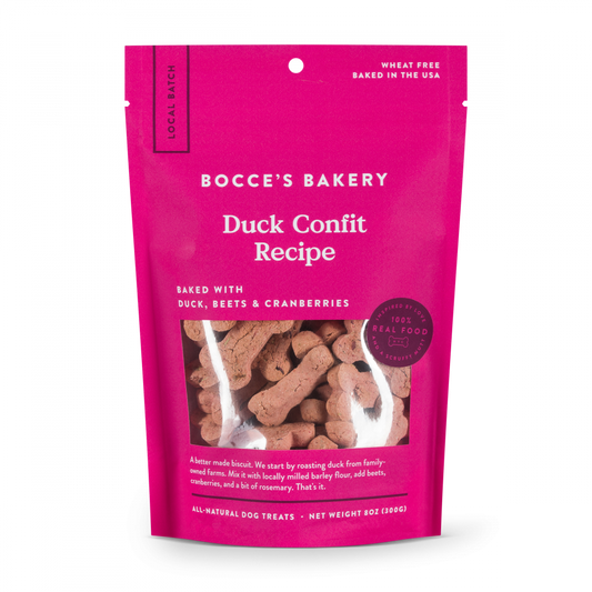 Bocce's Bakery Duck Confit All Natural Dog Biscuits