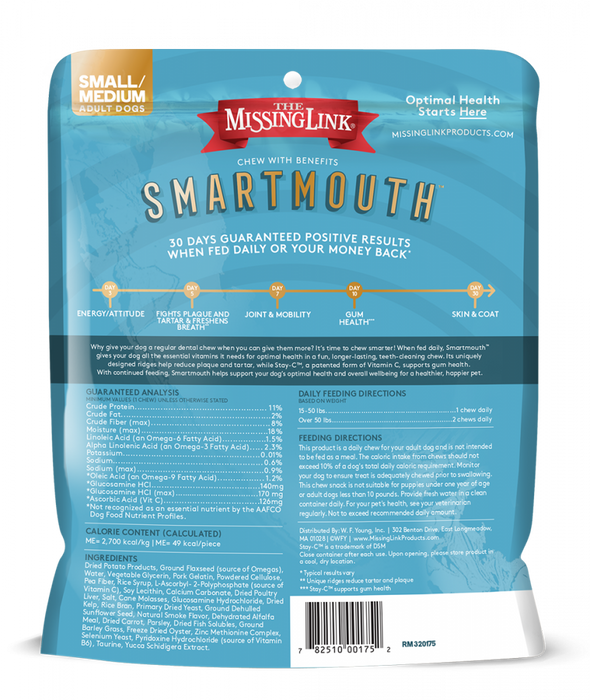 The Missing Link Smartmouth Dental Chews