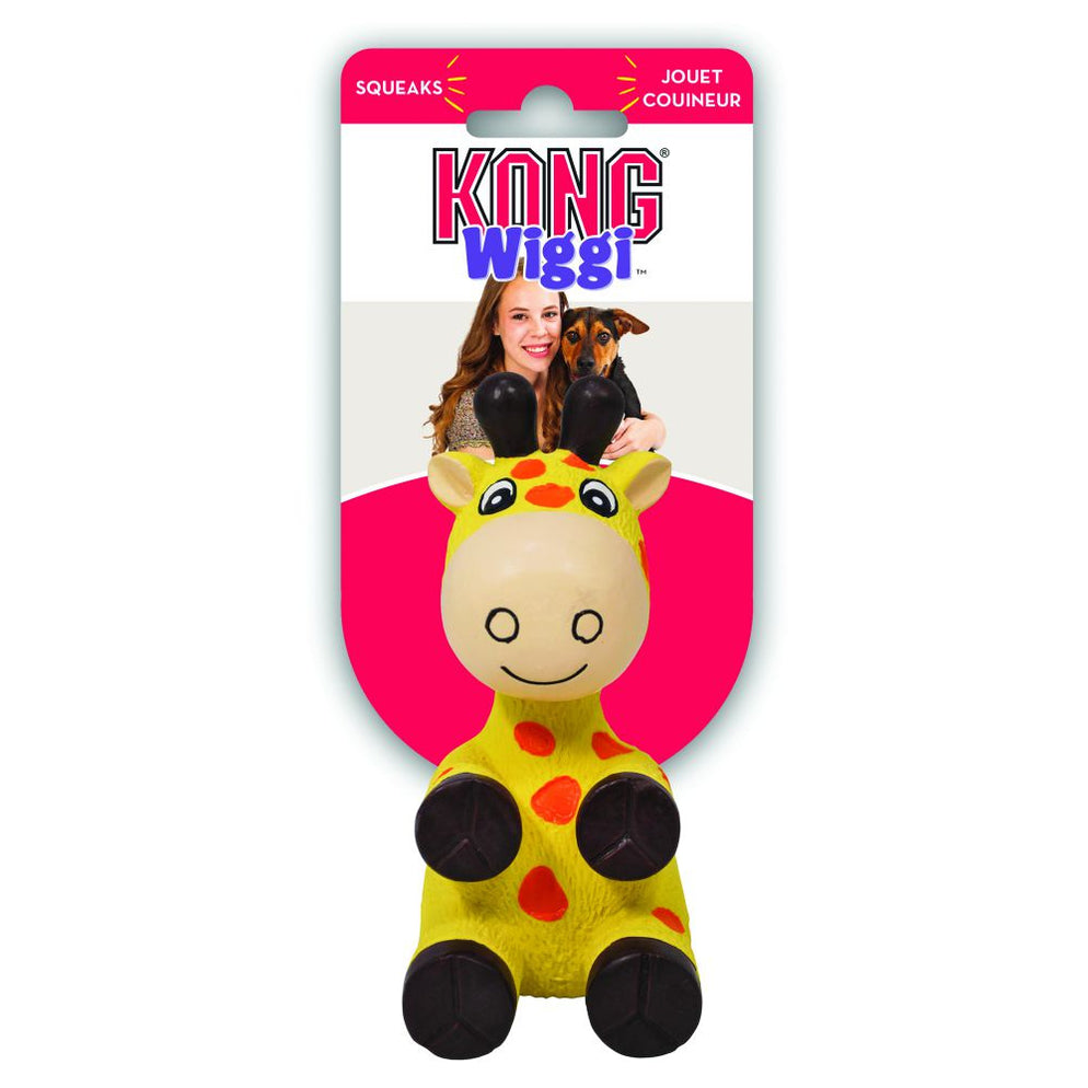 KONG Wiggi Giraffe Dog Toy — NurturePet Pet Supply