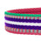 Blueberry Pet 3M Reflective Stripe Adjustable Dog Collar, Pink Emerald and Orchid