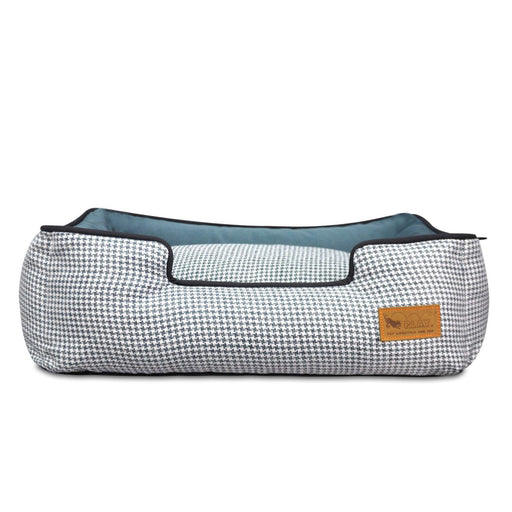 P.L.A.Y. Lounge Bed Houndstooth, Blue & White