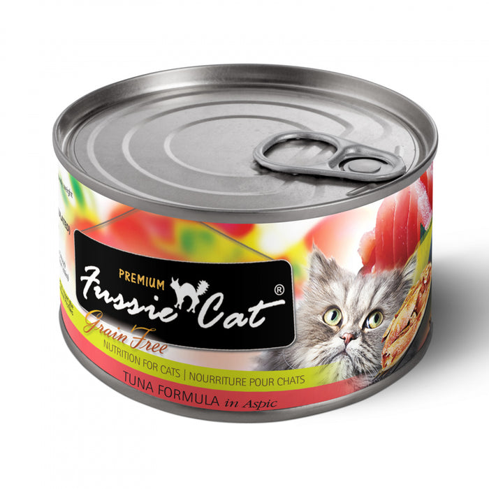 Fussie Cat Premium Tuna with Aspic Canned Cat Food NurturePet