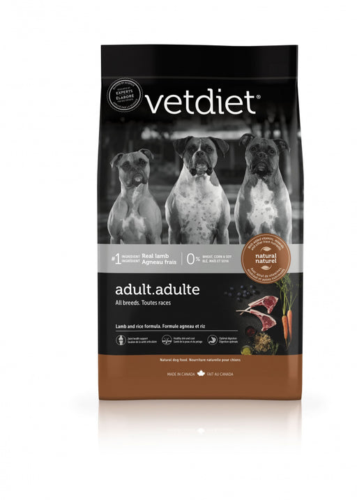 Vetdiet Lamb & Rice Formula Adult Skin & Stomach Health All Breeds Dry Dog Food