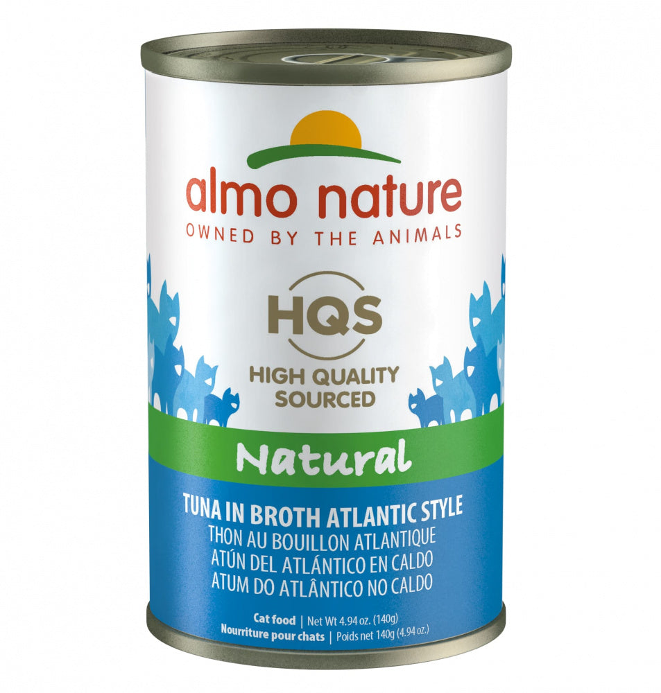 Almo Nature HQS Natural Cat Grain Free Additive Free Atlantic Style Canned Cat Food