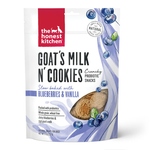 The Honest Kitchen Goat's Milk N' Cookies Slow Baked with Blueberries & Vanilla Dog Treats