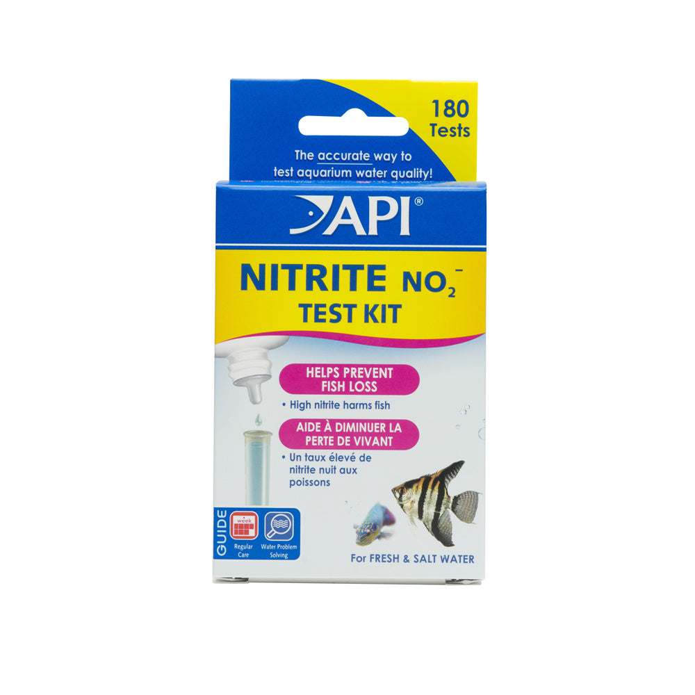 API Nitrite Test Kit 180-Test Freshwater And Saltwater Aquarium Test K —  NurturePet Pet Supply