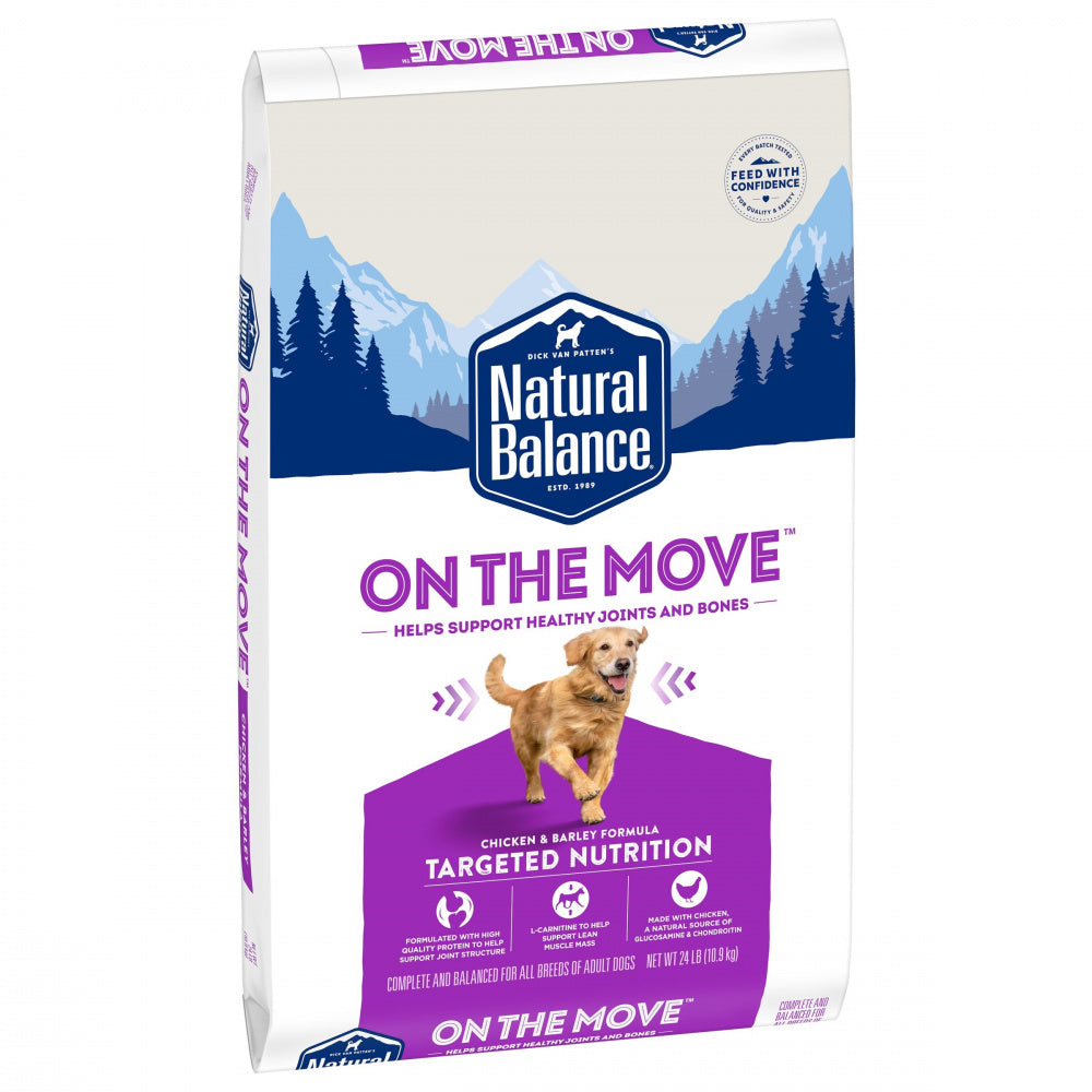 Natural Balance On the Move Chicken & Barley Formula Dry Dog Food