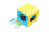 A & E Nibbles Loofah Cube Small Animal Toy