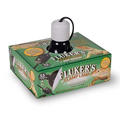 Fluker's Repta Clamp Lamp Ceramic with Dimmer