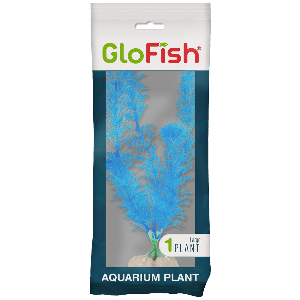 GloFish Plant Large Blue Tank Accessory