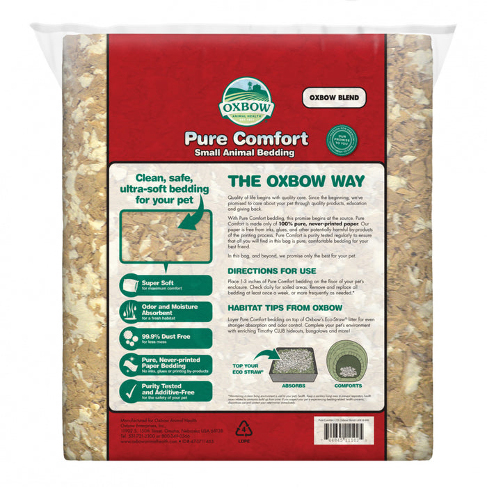 Oxbow Animal Health Pure Comfort Bedding Oxbow Blend