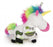 Go Dog Unicorns with Chew Guard Technology Durable Plush Dog Toy with Squeaker White