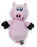 Go Dog Hear Doggy Flattie Pig With Chew Guard Technology And Silent Squeak Technology Plush Dog Toy