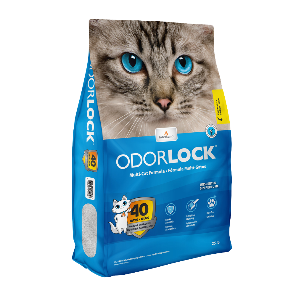 Intersand Odourlock Ultra premium multi-cat litter formula